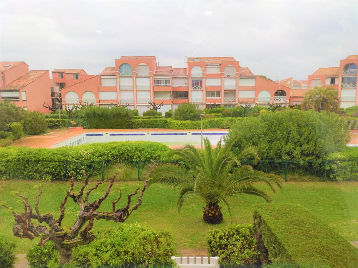 Joli studio cabine plage, piscine, parking Palavas Esterno foto